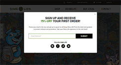 Desktop Screenshot of dimelife.com